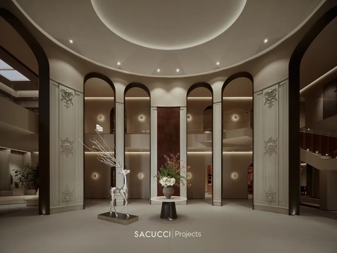 SACUCCI北京首席公馆木作展厅丨中国北京-35