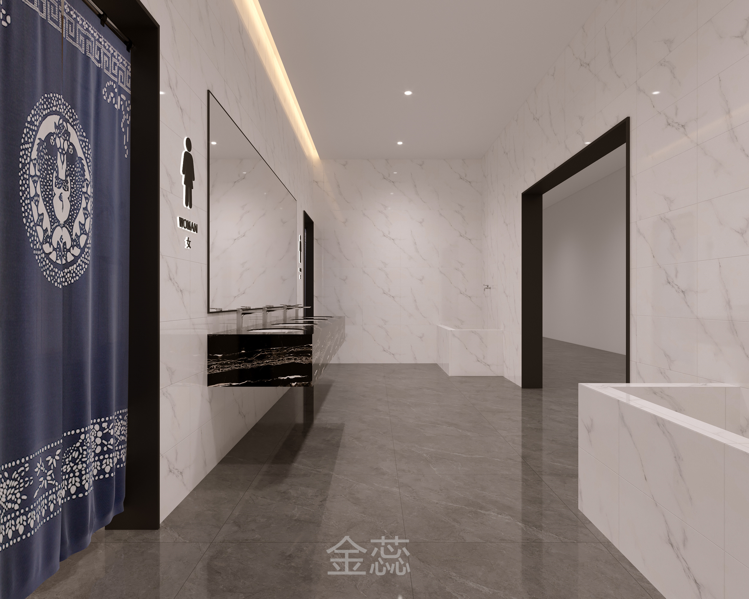 工装公共卫生间设计-3