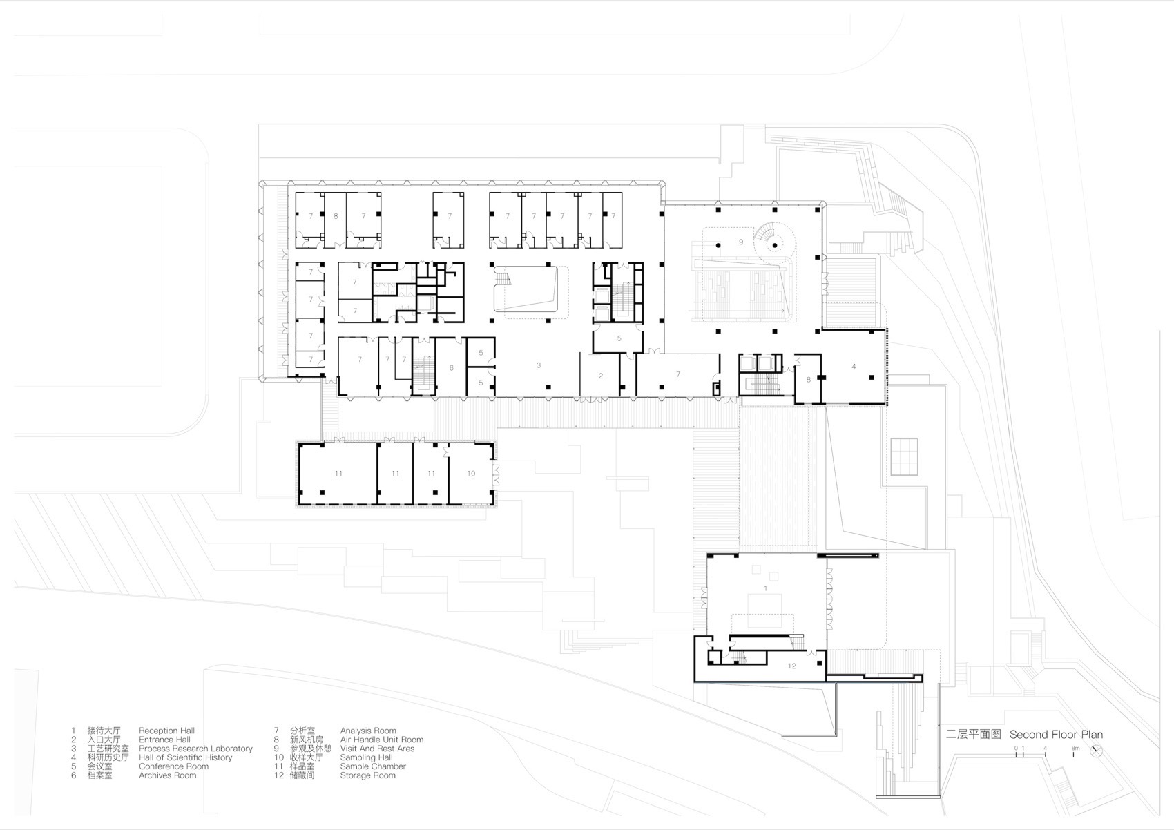 郎酒集团品质研究院丨中国泸州丨天仝建筑-63