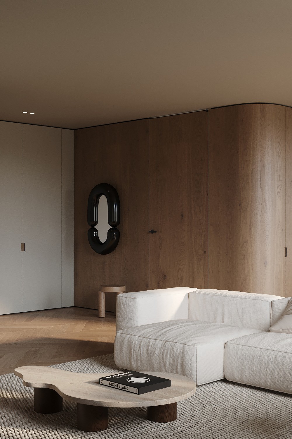 90㎡简约风住宅设计 超优雅 超有气质！-4