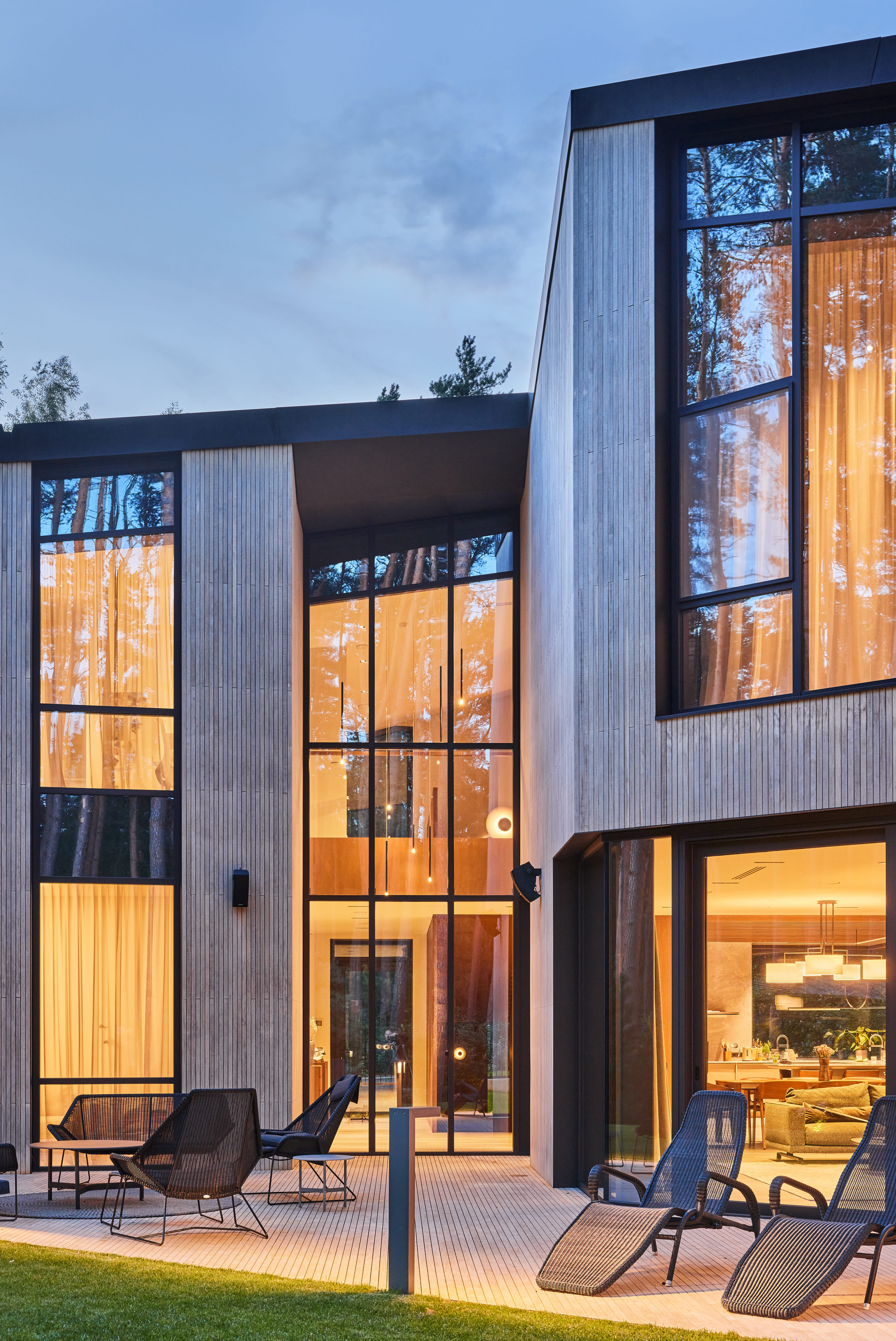 森林中的房屋丨立陶宛维尔纽斯丨Architektūros linija-38