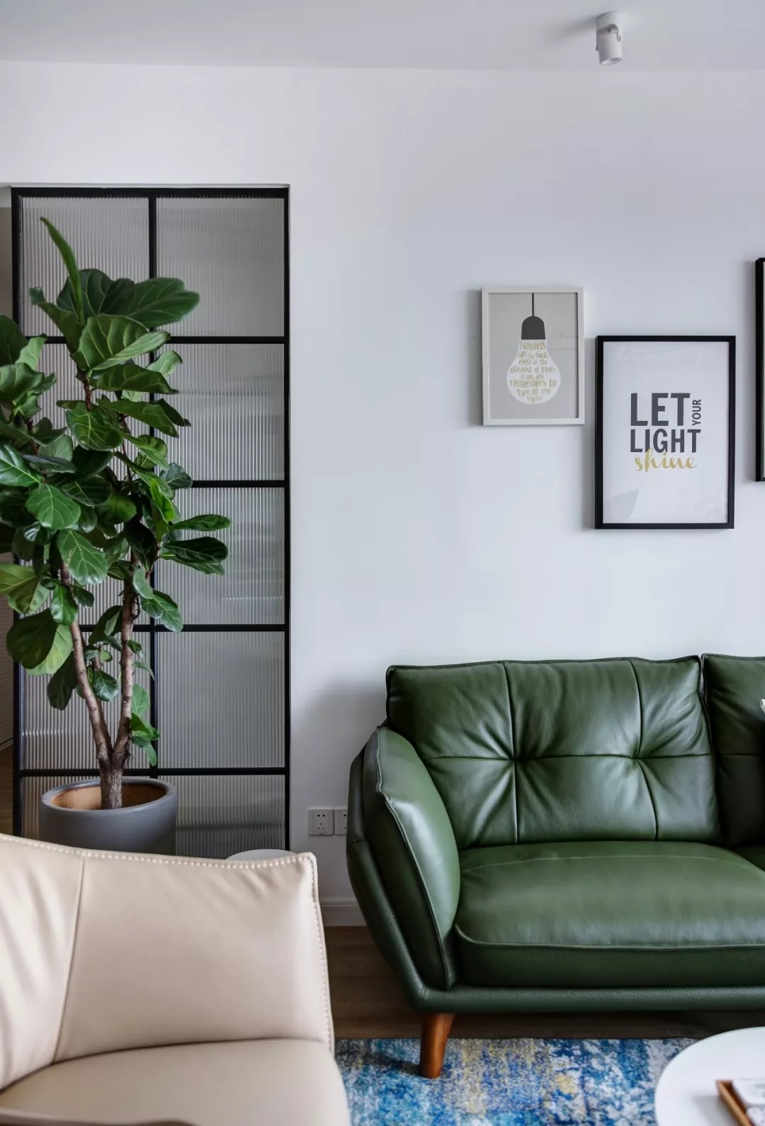 120㎡墨绿配色，清爽自然-10