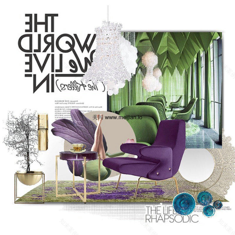 绿色点睛,美间软装方案一周精选-32