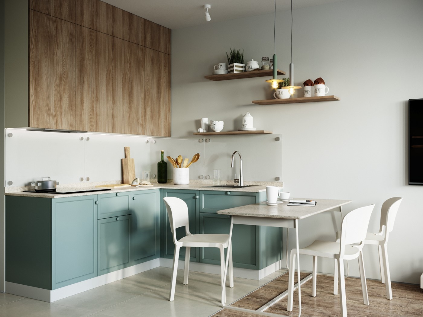 明亮小户型单身公寓-3