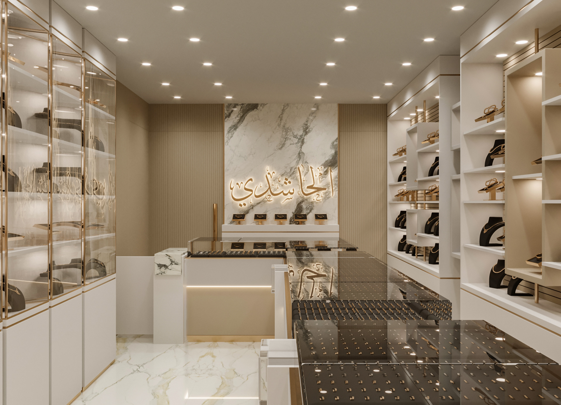 珠宝店店铺图纸丨沙特阿拉伯吉达-4