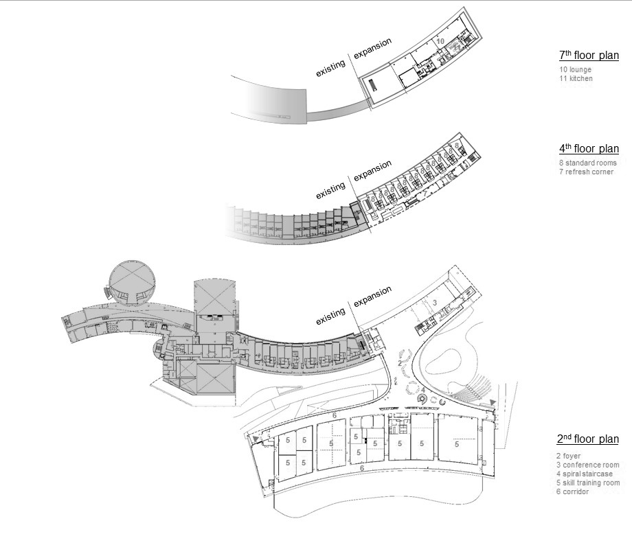 《大金阿莱索雅扩建工程》· 海景绿意中的节能培训中心-34