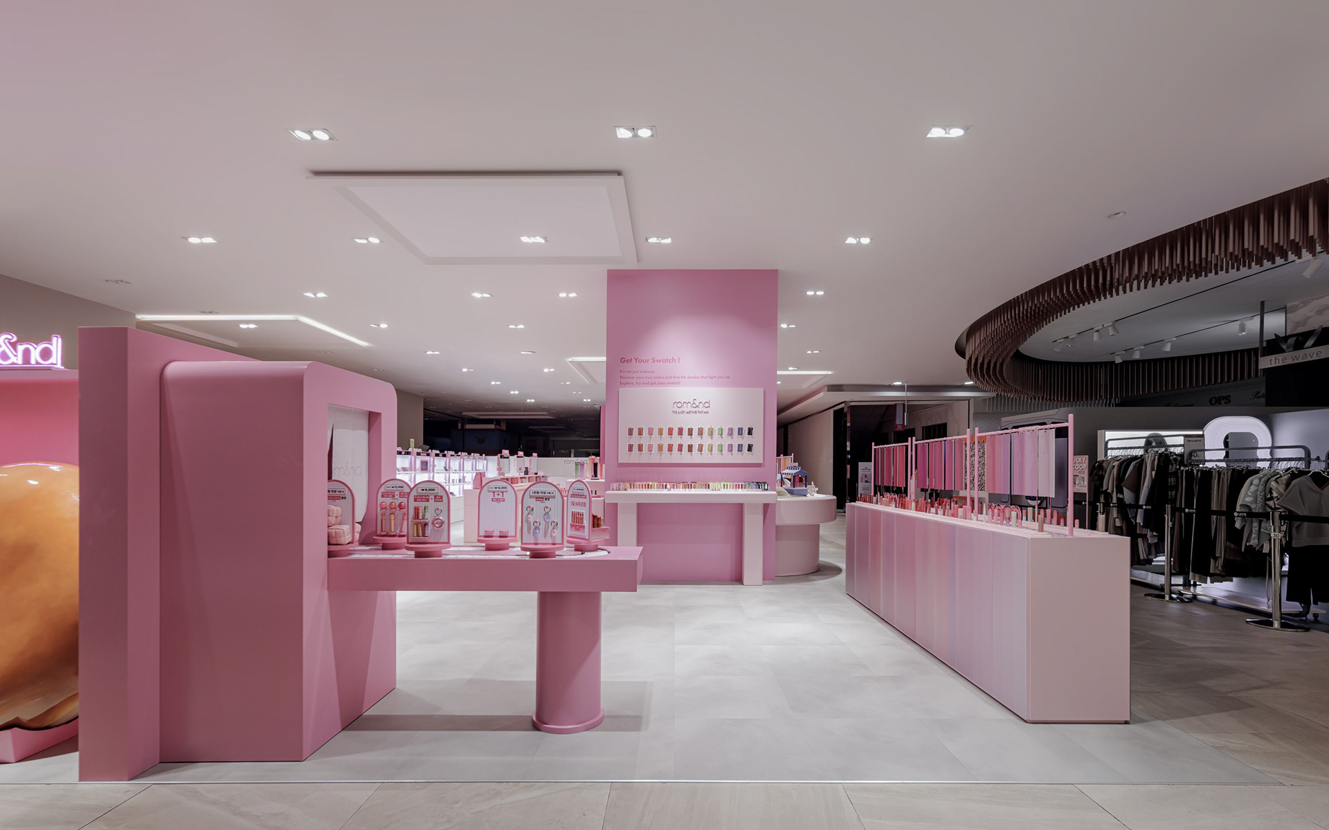 Rom&nd快闪店，釜山乐天百货店丨韩国-10