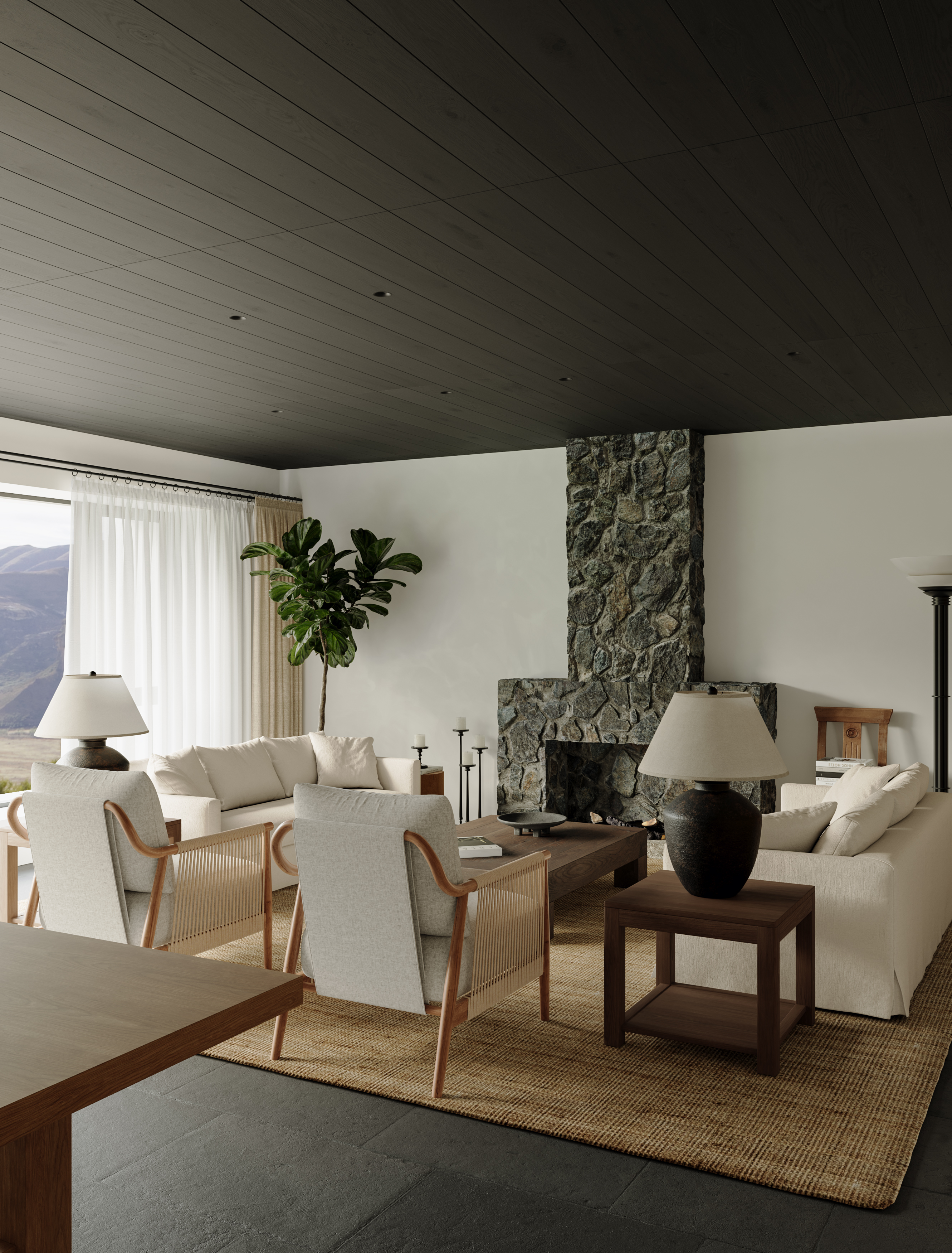 一个自然系客厅-4