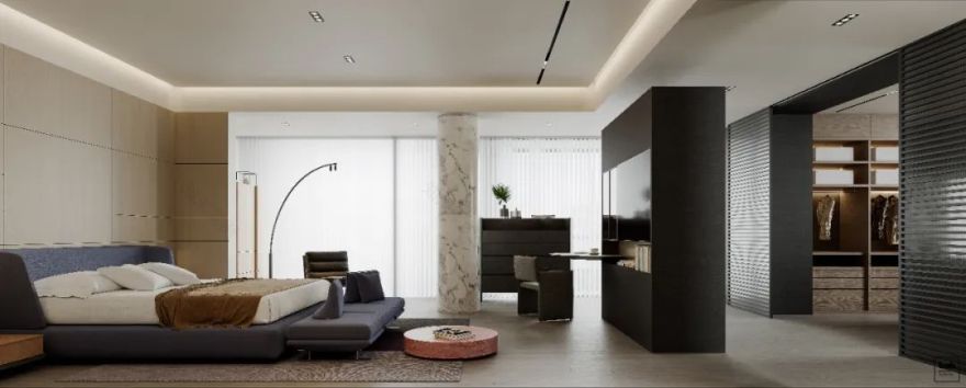 当代别墅空间设计丨本白设计-49