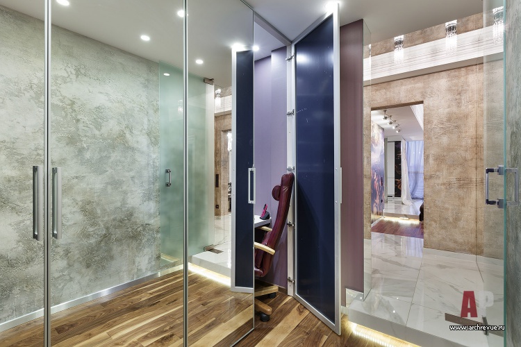 圣彼得堡带经典照片墙的公寓室内设计丨俄罗斯圣彼得堡丨Беляевская Анна,Сморгонская Наталия-25