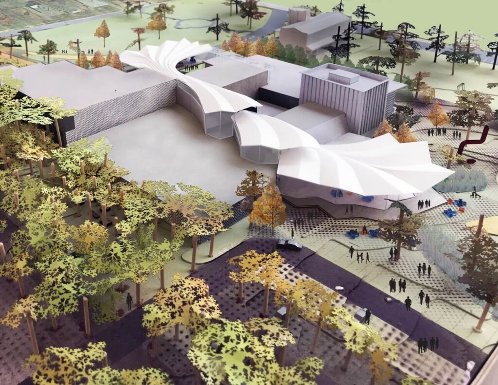 Studio Gang Design Center · 阿肯色艺术中心丨美国小石城丨Studio Gang Architects,SCAPE-18