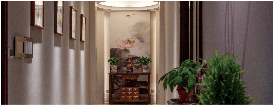 光影诗篇 | 新中式 400 平米大平层智能设计案例-48