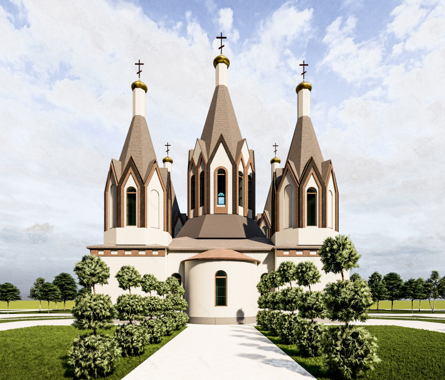 500人教堂建筑群项目丨俄罗斯圣彼得堡-0