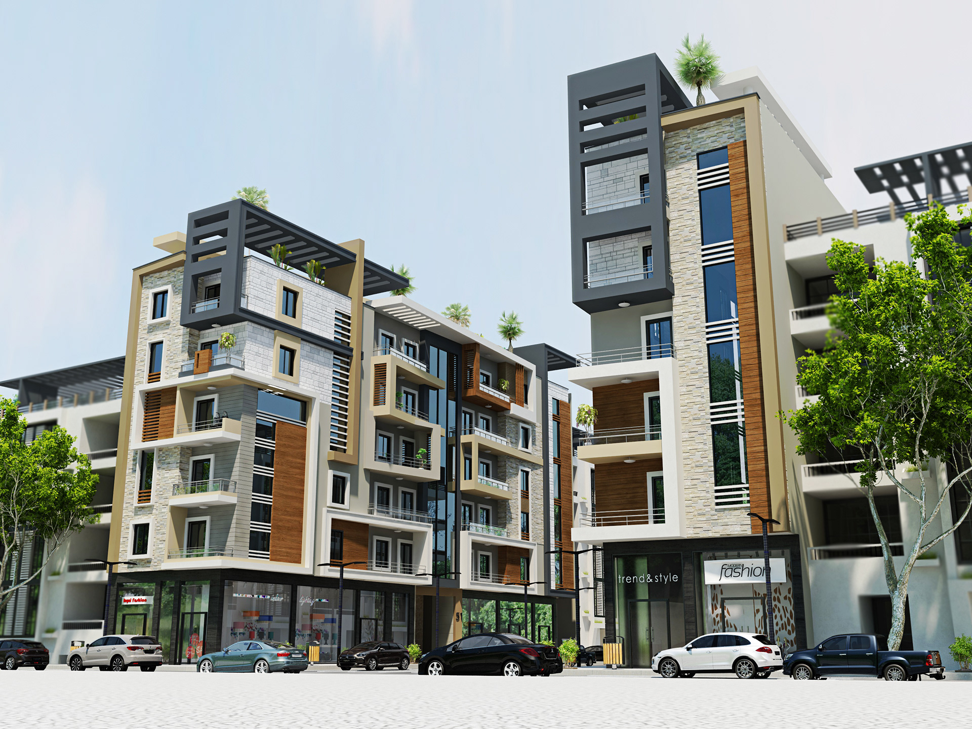 Twin Residential Buildings - Cairo -2017-3