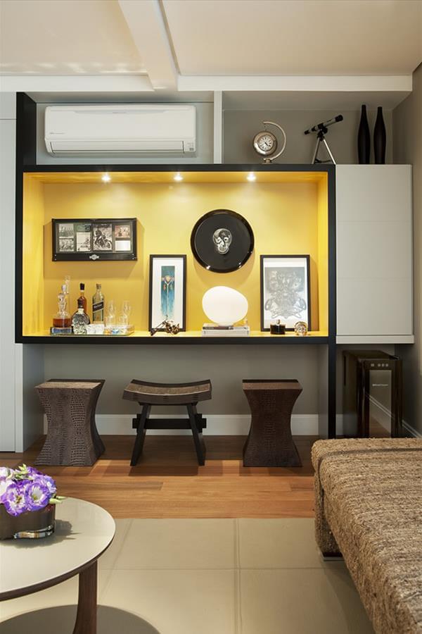 巴西圣保罗简约风格公寓设计-2