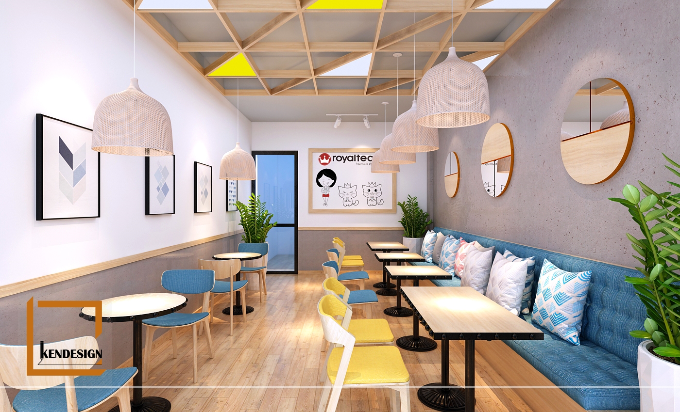 Royal Tea 66 Thụy Khuê咖啡店设计丨Kendesign-13