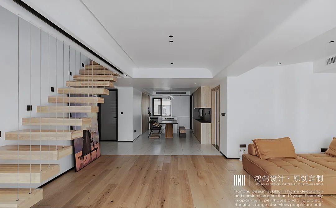 轻颜现代美式,温馨三人居-12