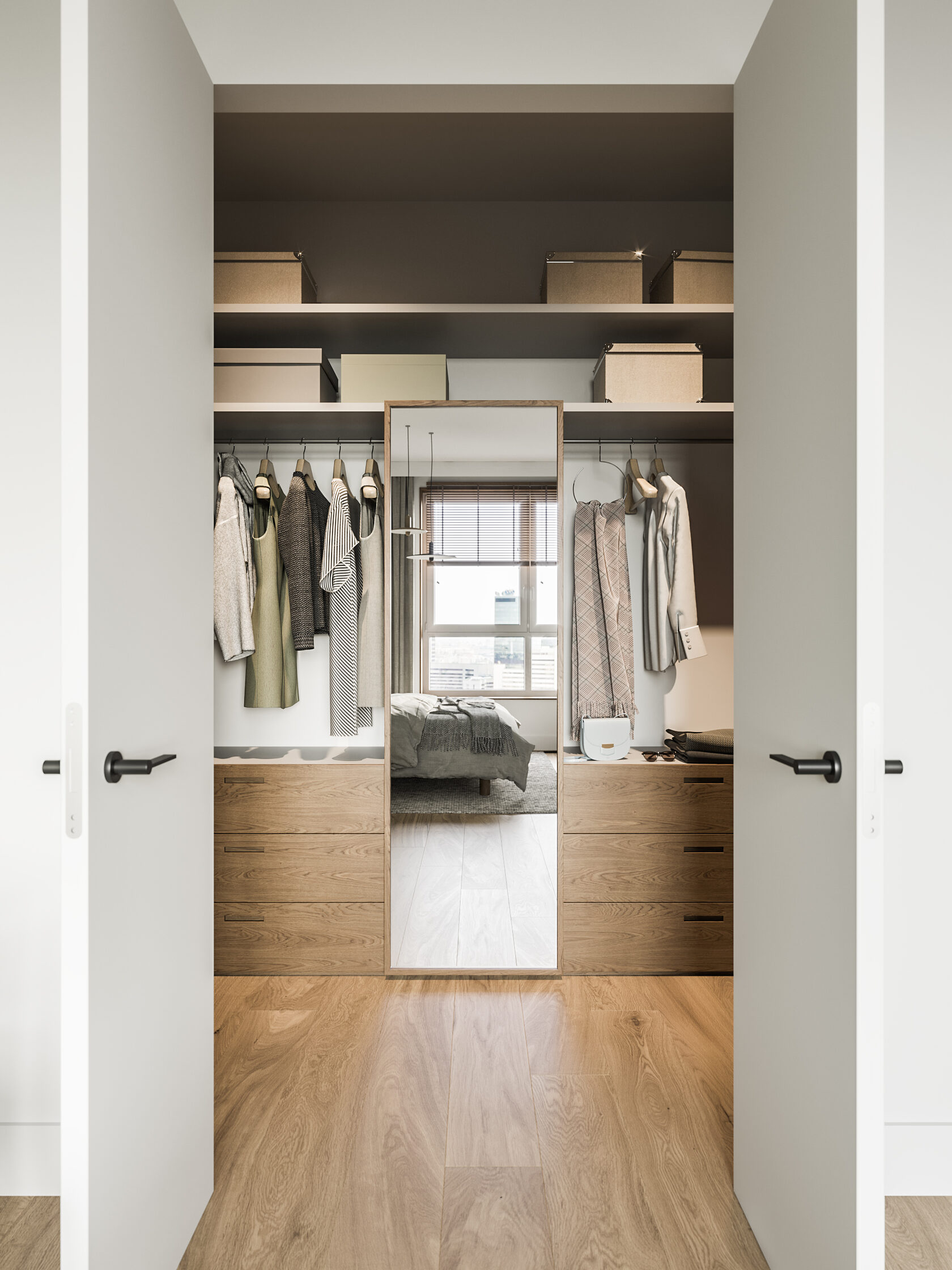 清爽原木风公寓设计 简洁的雅致！-15