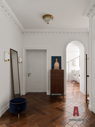 4室斯大林风格公寓室内设计丨设计师 Екатерина Бочарова-6