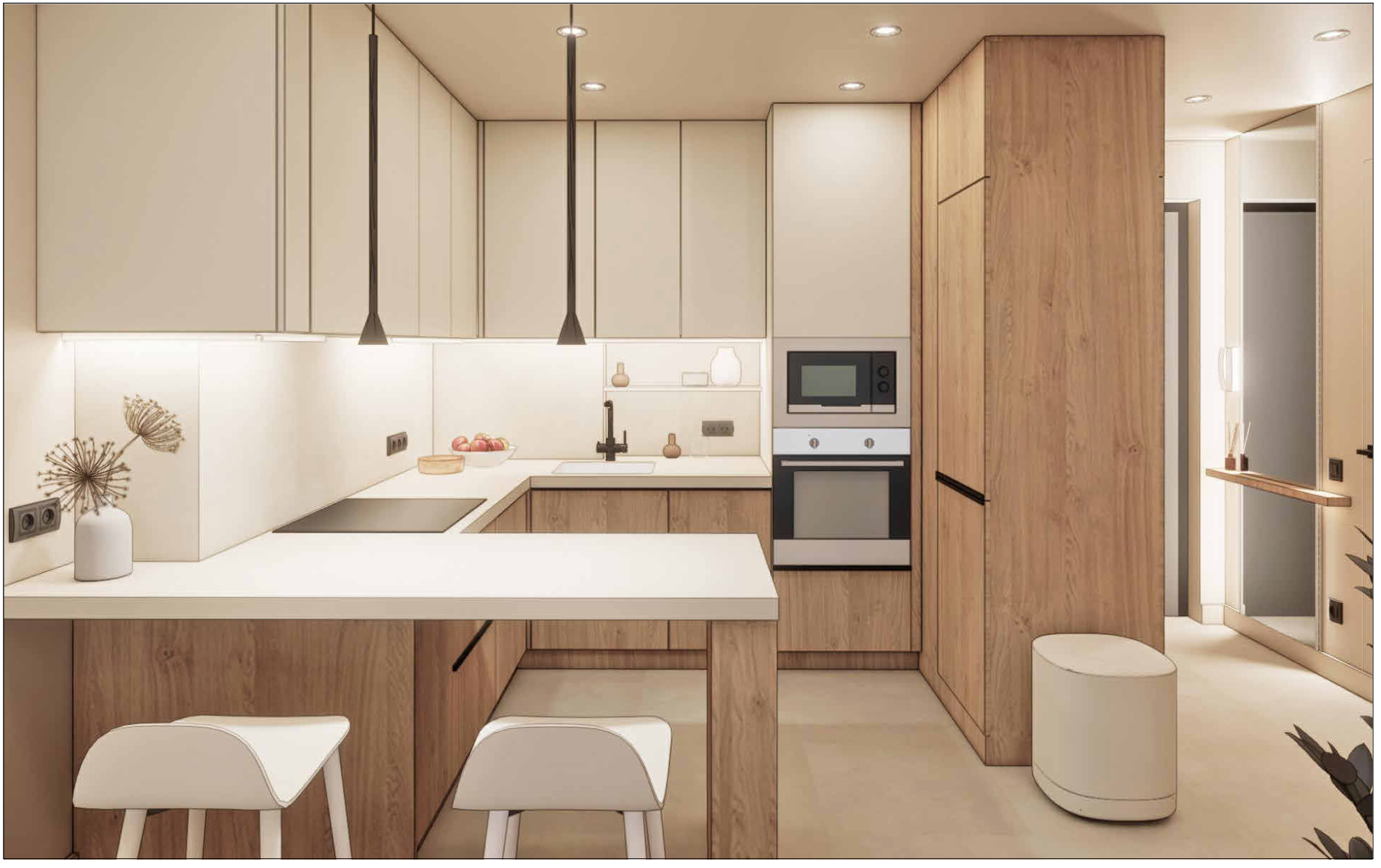 小户型丨Studio AG Architect,Dzhulik Olena-15