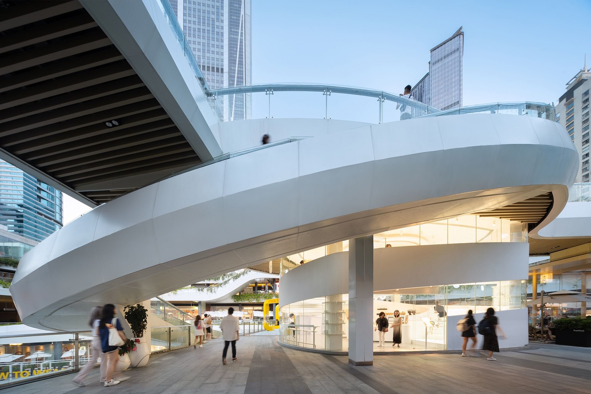 福田 CBD 混合商业公园焕新项目丨中国深圳丨Aedas-71