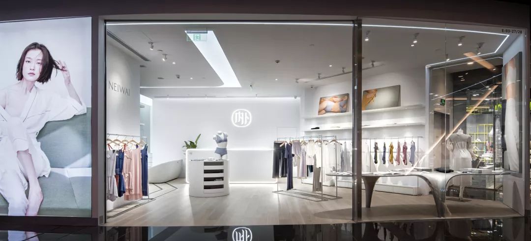 上海两家内外“NEIWAI”内衣旗舰店 l NAN Architects-8