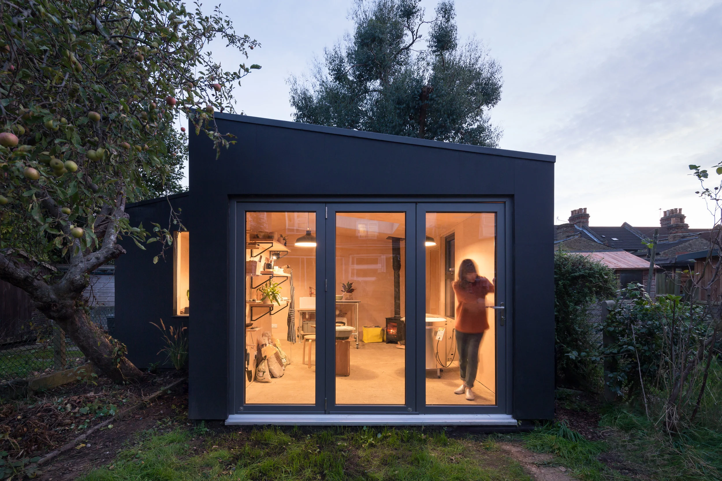 盆栽棚；花房丨英国伦敦丨Grey Griffiths Architects-1