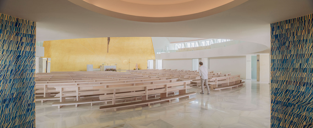 Francisco de Vitoria 大学新教堂装饰艺术丨Spain丨Ramos Alderete-8