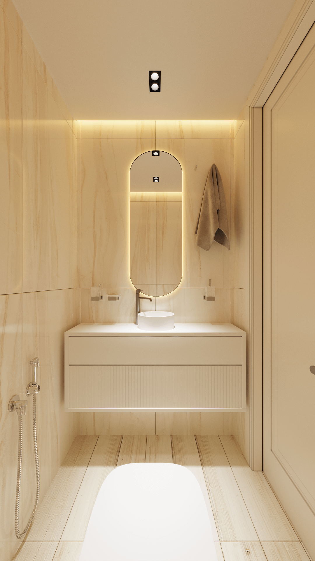 170㎡浅色系公寓设计 方寸之间，皆是雅韵！-28