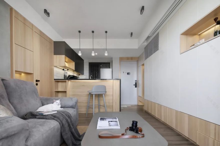 49㎡小户型爆改,极致空间利用诠释生活情境-22