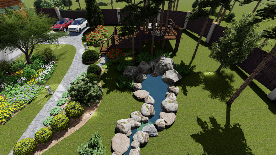 郊区房屋美化与绿化项目-17