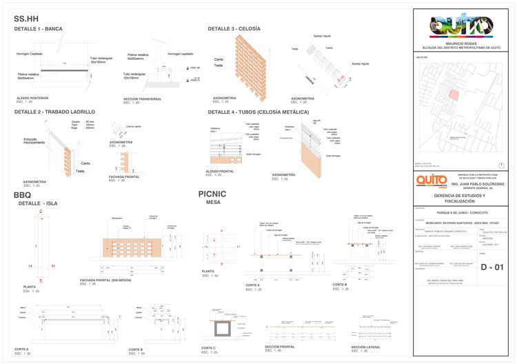 厄瓜多尔 6 月 6 日公园 | 社区参与的环境改造项目-18
