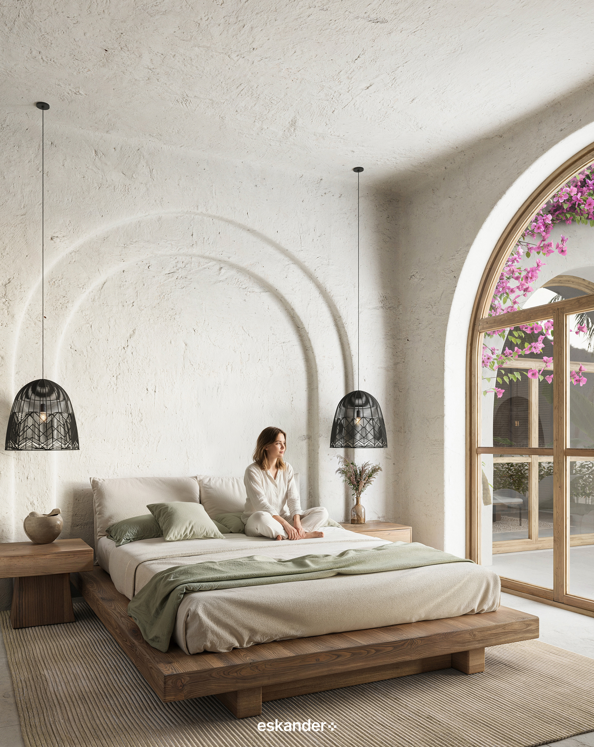 白色别墅丨IndonesiaBali丨Eskander Plus Studio-18