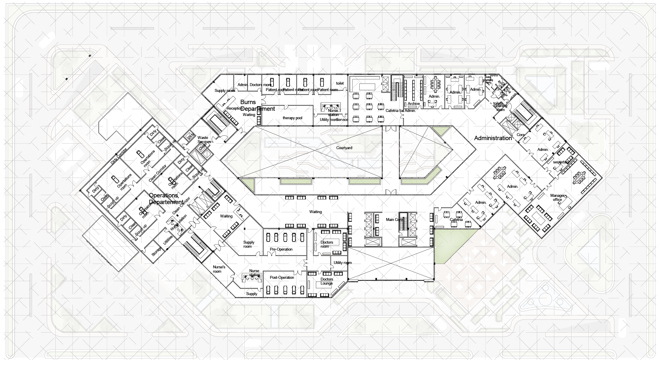 VitaNile I 一日手术医院丨埃及丨开罗大学工程学院建筑系-28