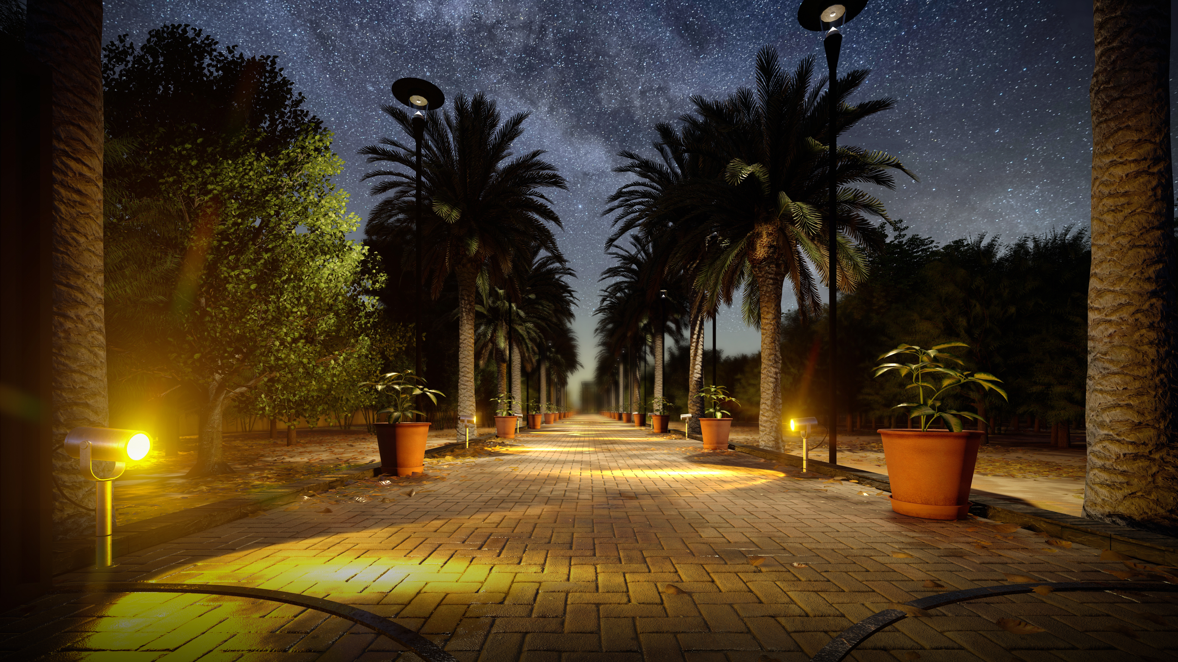 Farm 景观设计（夜景）-3