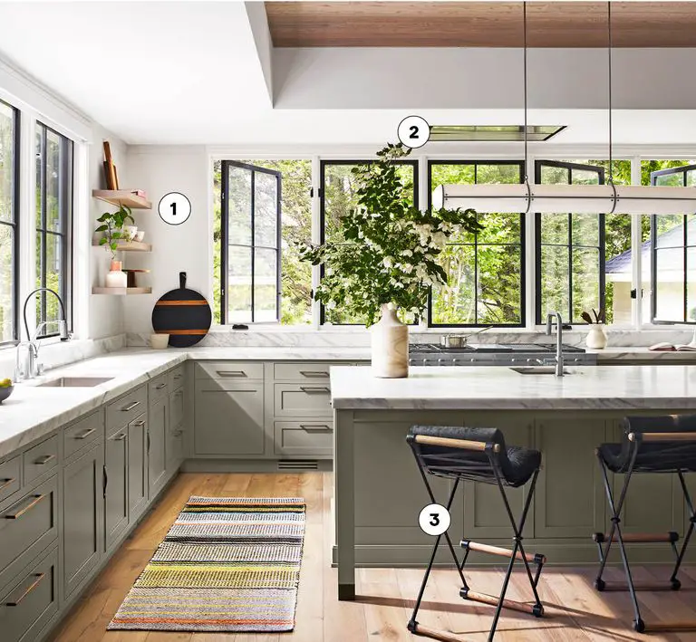 纽约绿意盎然时尚厨房设计-3