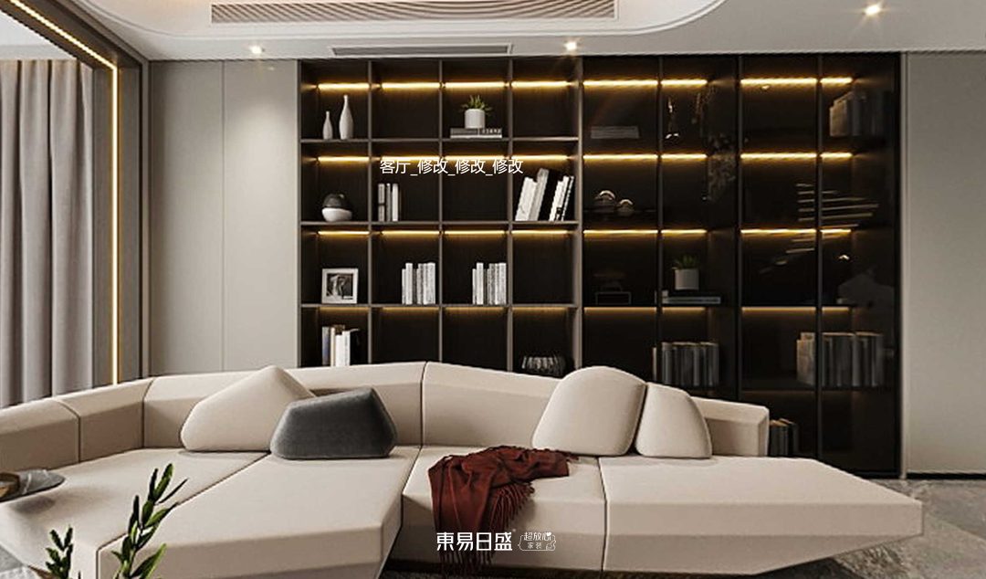 300㎡意式轻奢风格：墅居有品，洞见精致-13