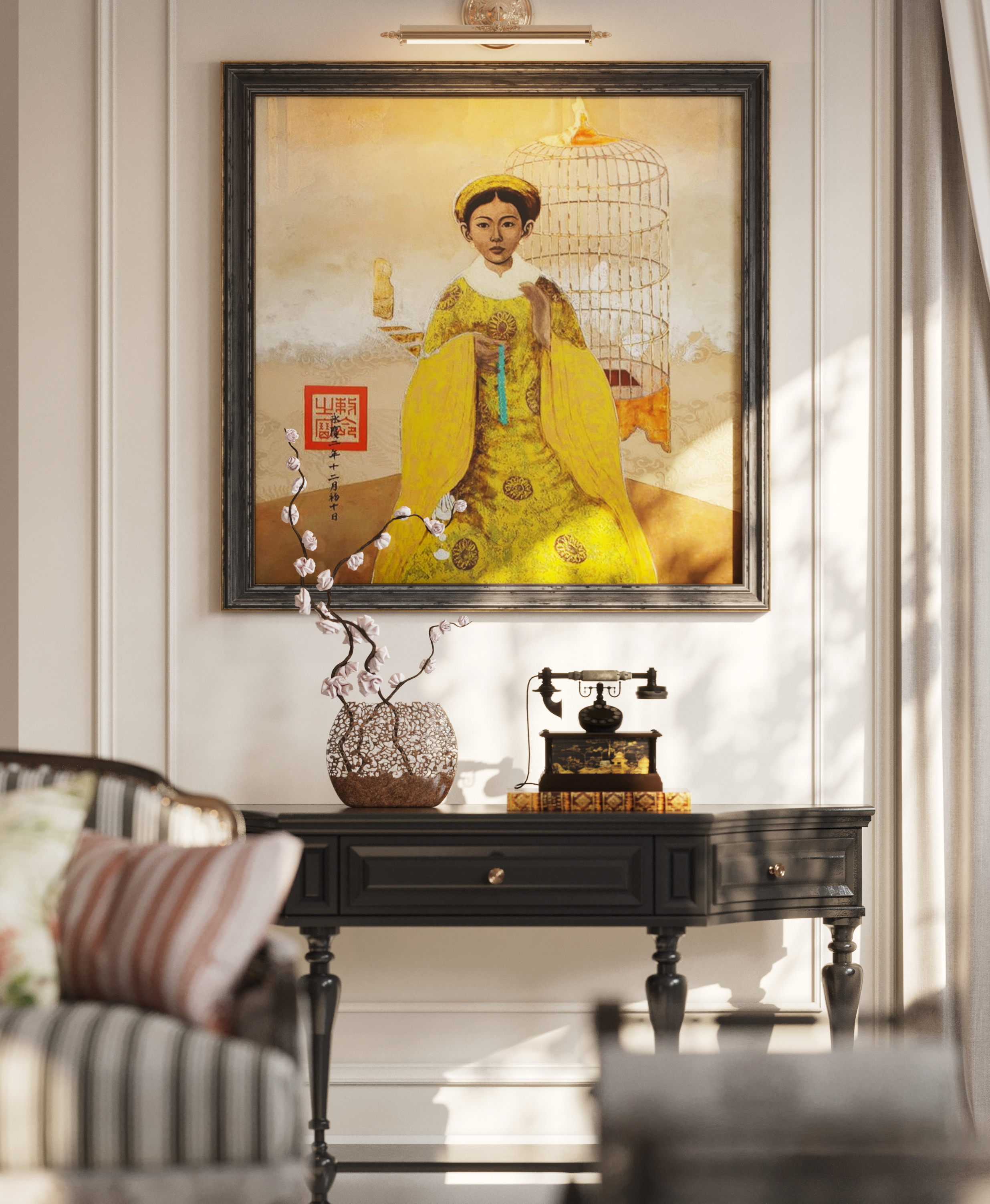 你提供的AN HOUSE表述有误，an用于元音音素开头的单词前，house是以辅音音素开头的单词，应该用a，正确的表述是A HOUSE，翻译为一座房子 丨VietnamHo Chi Minh City丨Huynh Toan-16