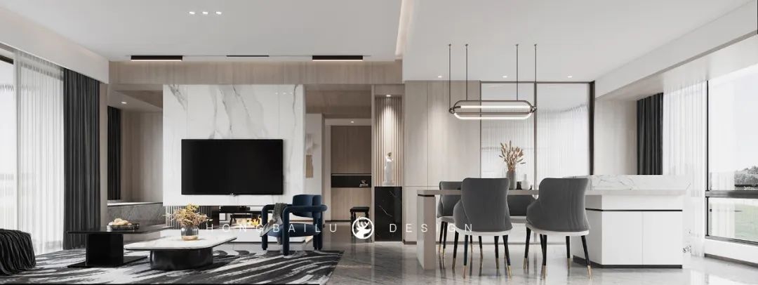 老宅新生 | 现代简约美学打造时尚美宅-2