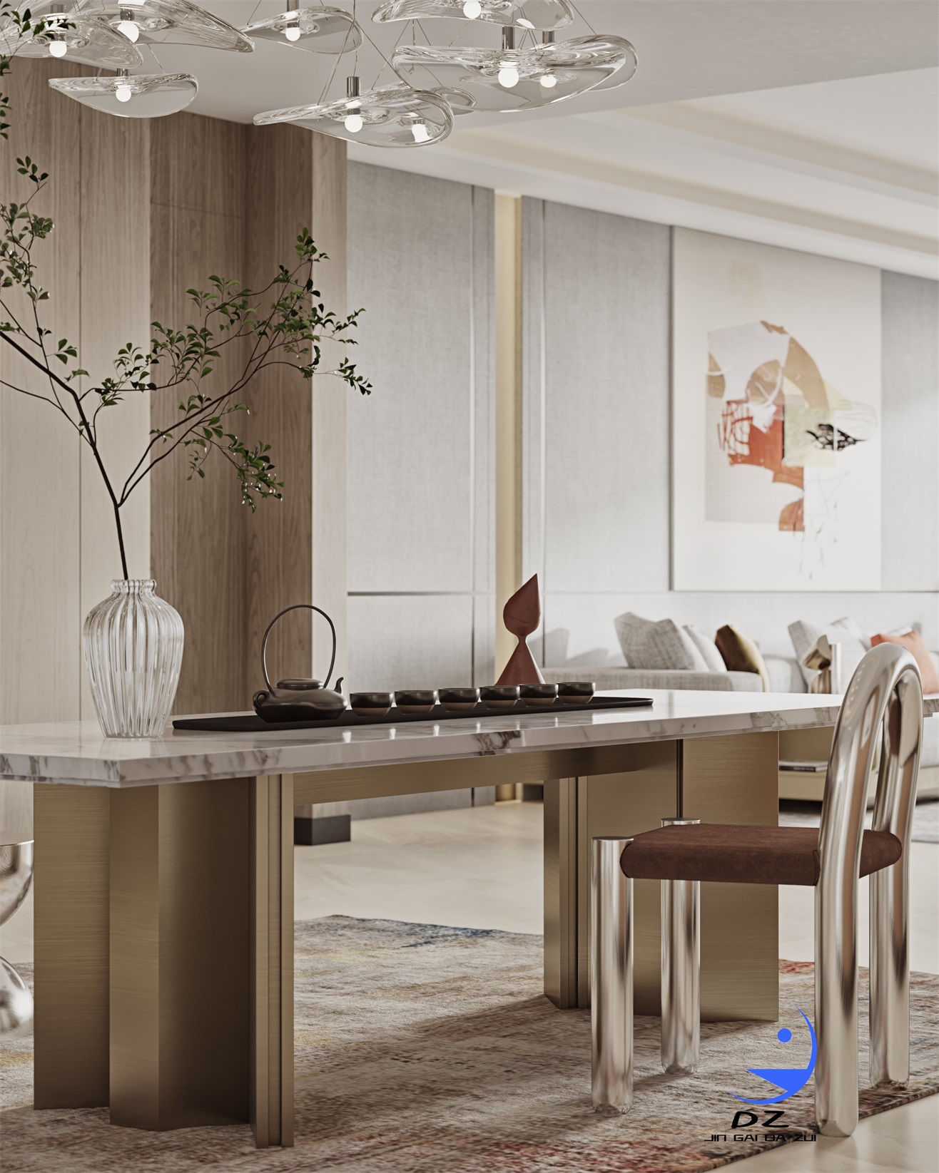 现代室内表现案例-2