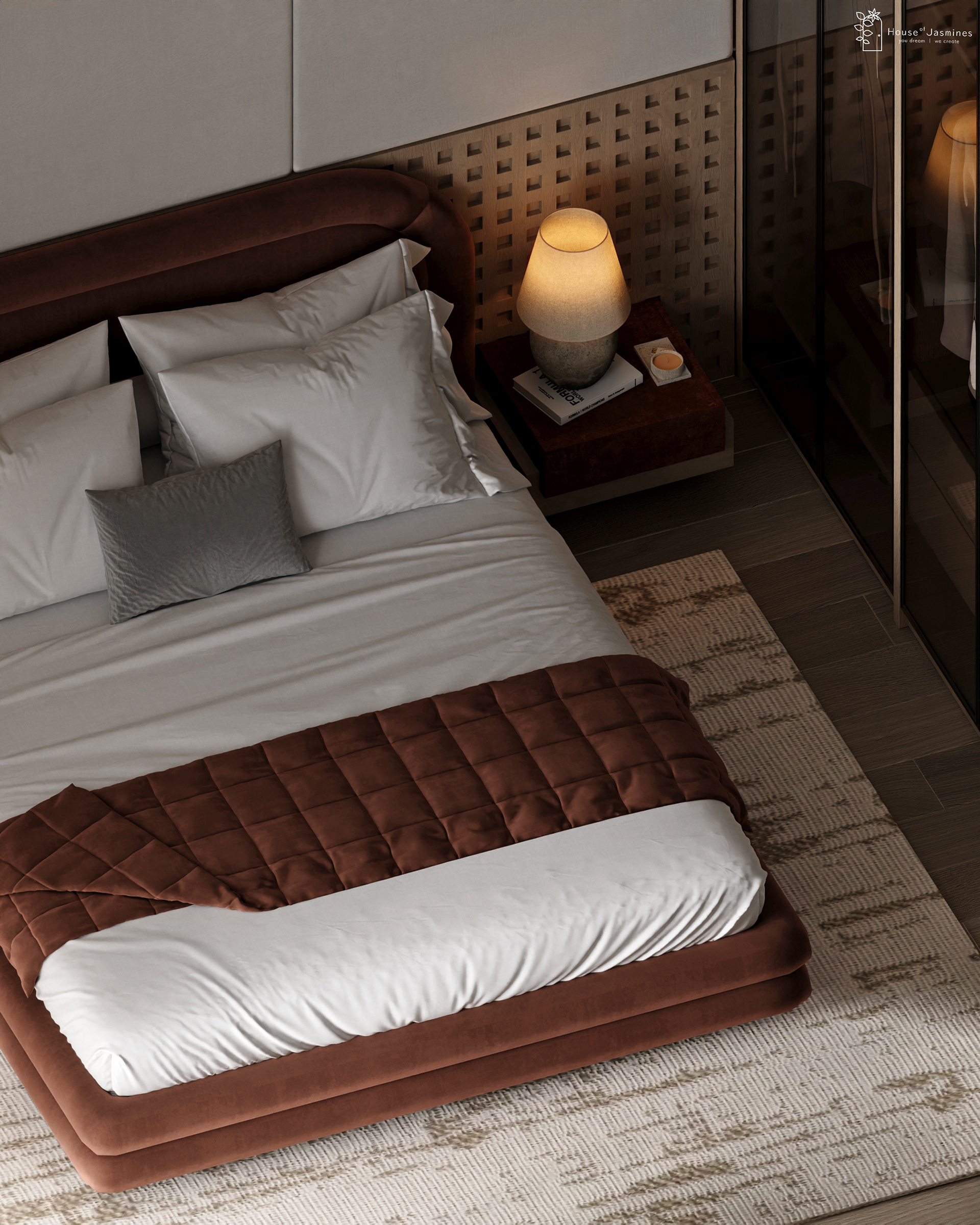 CONTEMPORARY MINIMALIST BEDROOM-21