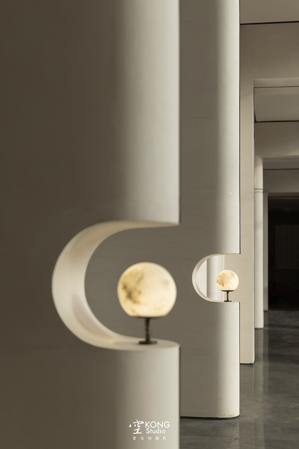 华润置地港宸润府销售中心丨内构筑设计-7