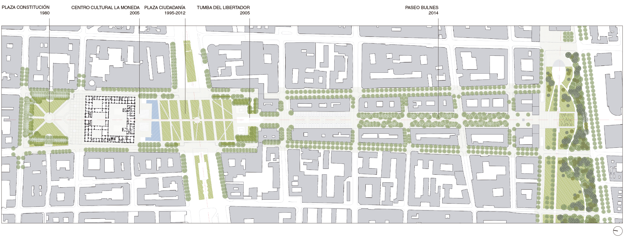智利圣地亚哥市民广场重建-17