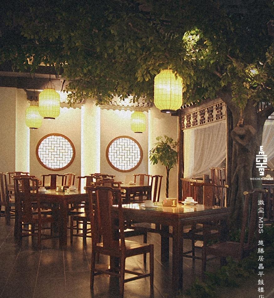 微尘空间设计事务所打造江南风情楚膳居餐厅-16