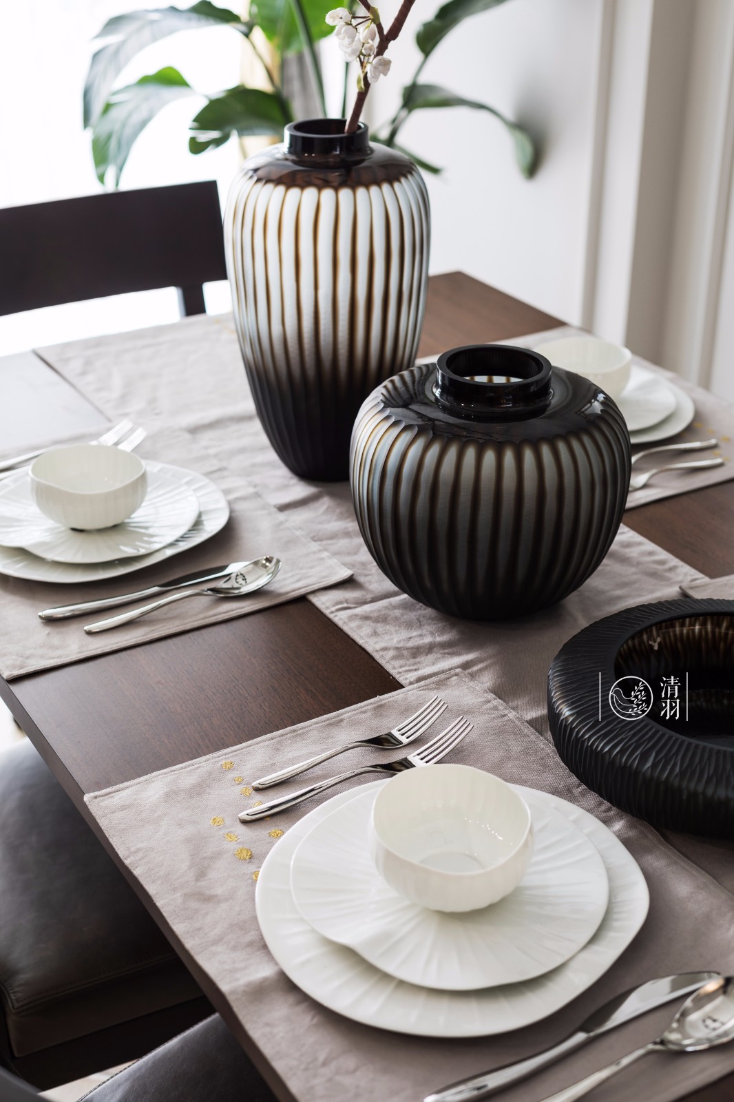 平层丨暗香疏影·成都177㎡美式住宅  清羽设计-23