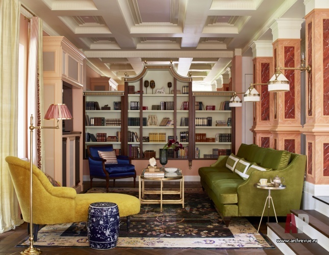 经典两层带阁楼住宅室内设计项目丨俄罗斯莫斯科丨阿列菲耶娃·奥莉皮阿达,阿丽季切娃·伊琳娜-16