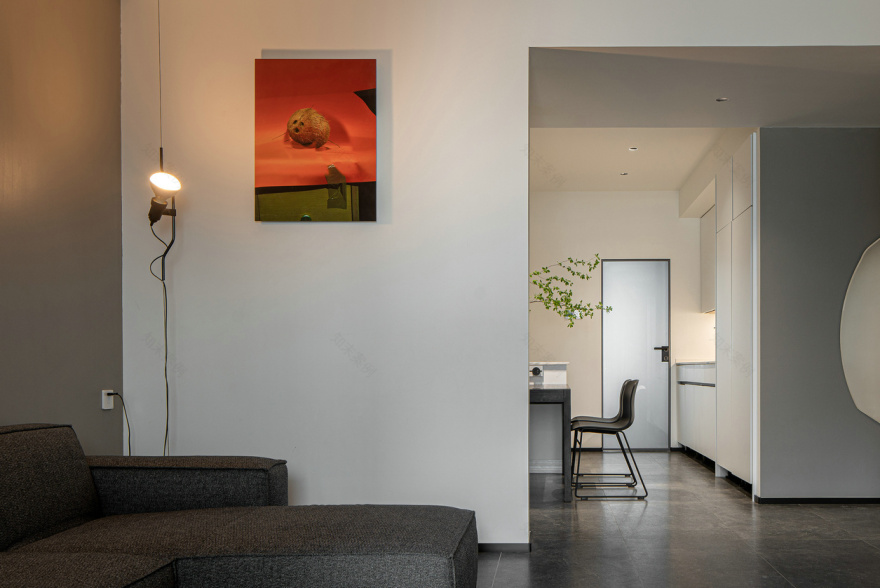 素图空间设计 | 146m2简约设计,满满的艺术格调!-21