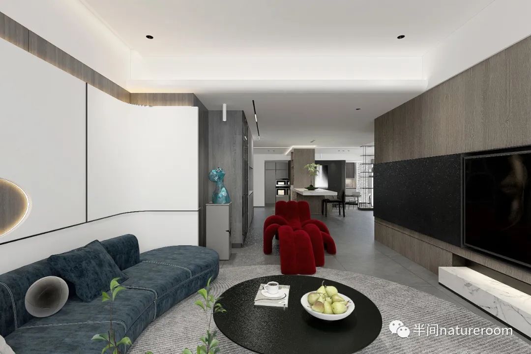 贵阳金龙国际花园现代家居设计丨中国贵阳丨上海半间设计贵阳分公司-18