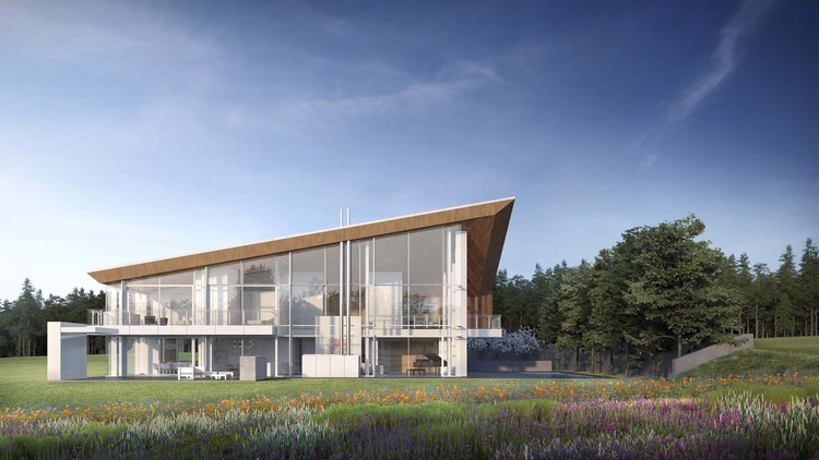 Richard Meier - Partners Designs Two Villas for Ground-5