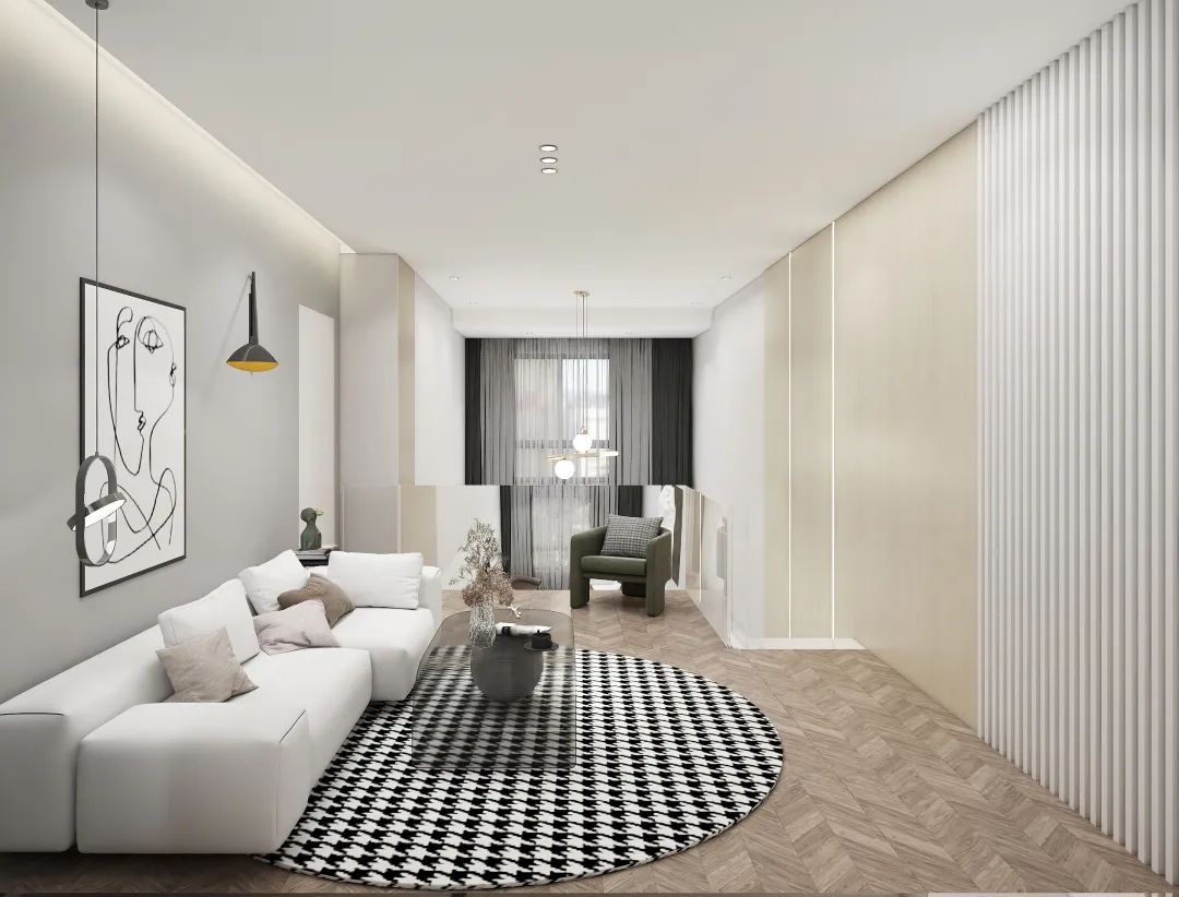 现代轻奢复式整家设计-60